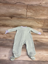 NEW Just One You Waffle Knit Sleeper Green sz 6m