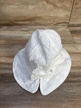 Eyelet Bucket Hat White sz 48cm