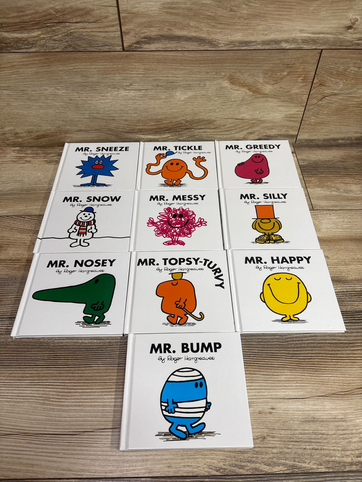 Mr. Men 40th Anniversary Hardcover Book Box Set 10pk