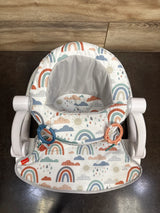 Fisher Price Sit-Me-Up Floor Seat in Rainbow Showers