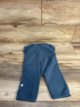 Little Planet Gauze Button-Front Jumpsuit Blue sz 6m