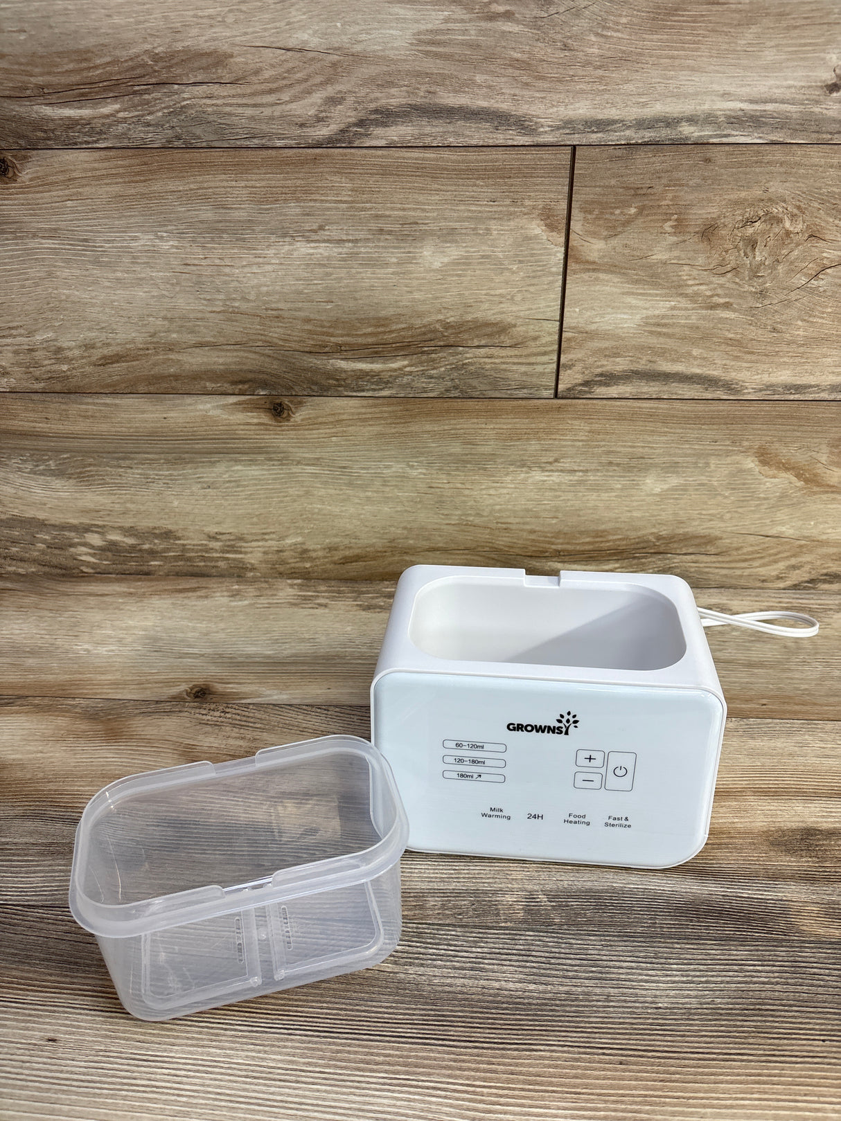 Grownsy Bottle Warmer & Sterilizer, White