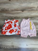 NWOT Carter's 3pc Floral Dress & Romper Set White/Pink sz 6m - Me n Mommy To Be