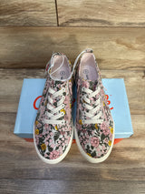 NEW Cat & Jack Floral Lucian Double Zipper Sneakers 5Y