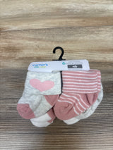 NEW Child Of Mine 6pk Socks sz Newborn