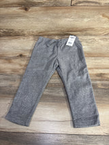 NEW OshKosh Fleece Pull On Pants Grey sz 24m