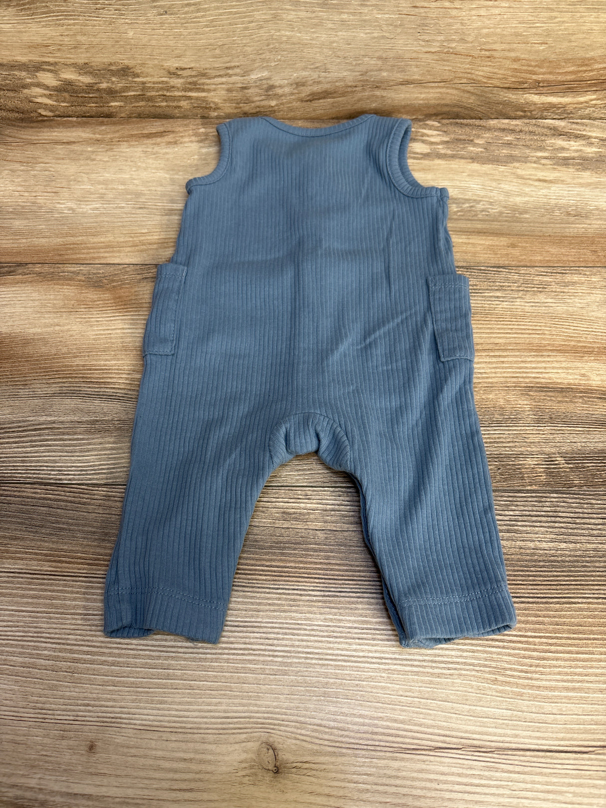 Carter's Ribbed Tank Romper Blue sz 3m
