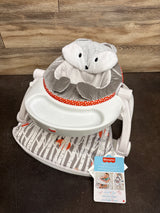 NEW Fisher Price Premium Sit-Me-Up Floor Seat with Snack Tray, Fox