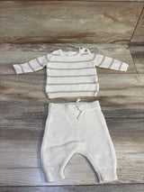 Just One You 2pc Knit Sweater & Pants Set Tan sz Newborn