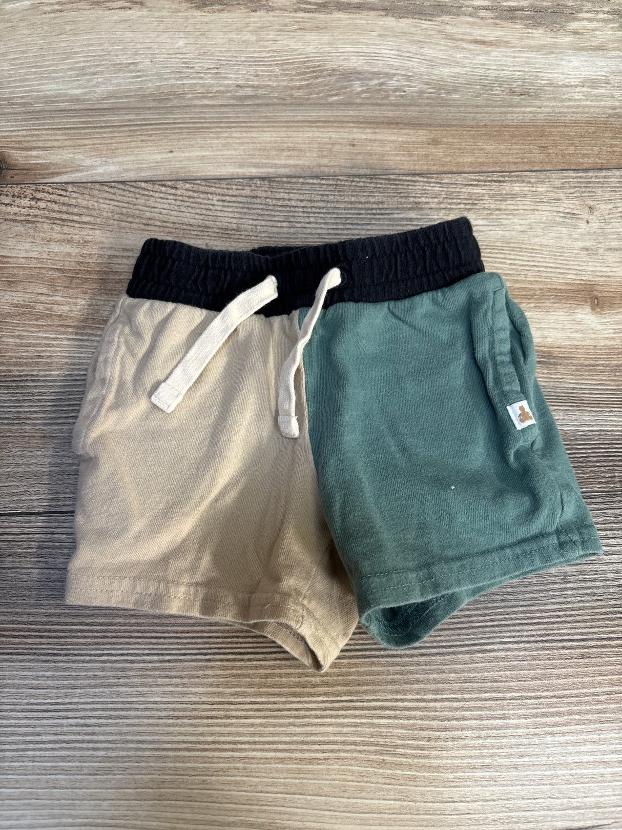 Baby Gap Drawstring Shorts Color Block 3-6m