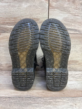 Dr. Martens 1460 Glitter Patent Leather Boots Black sz 1Y