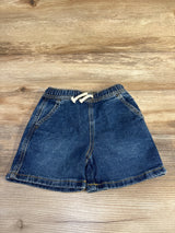 Cat & Jack Drawstring Denim Shorts Blue sz 3T - Me n Mommy To Be