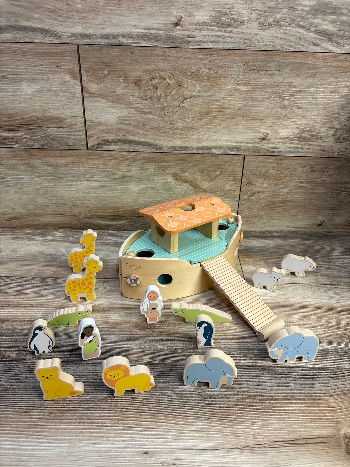 Classic World Noah's Ark Wooden Playset