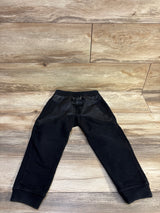 Armani Junior Mixed Media Jogger Pants Black sz 4T