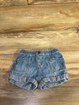 OshKosh Chambray Shorts Blue sz 18m
