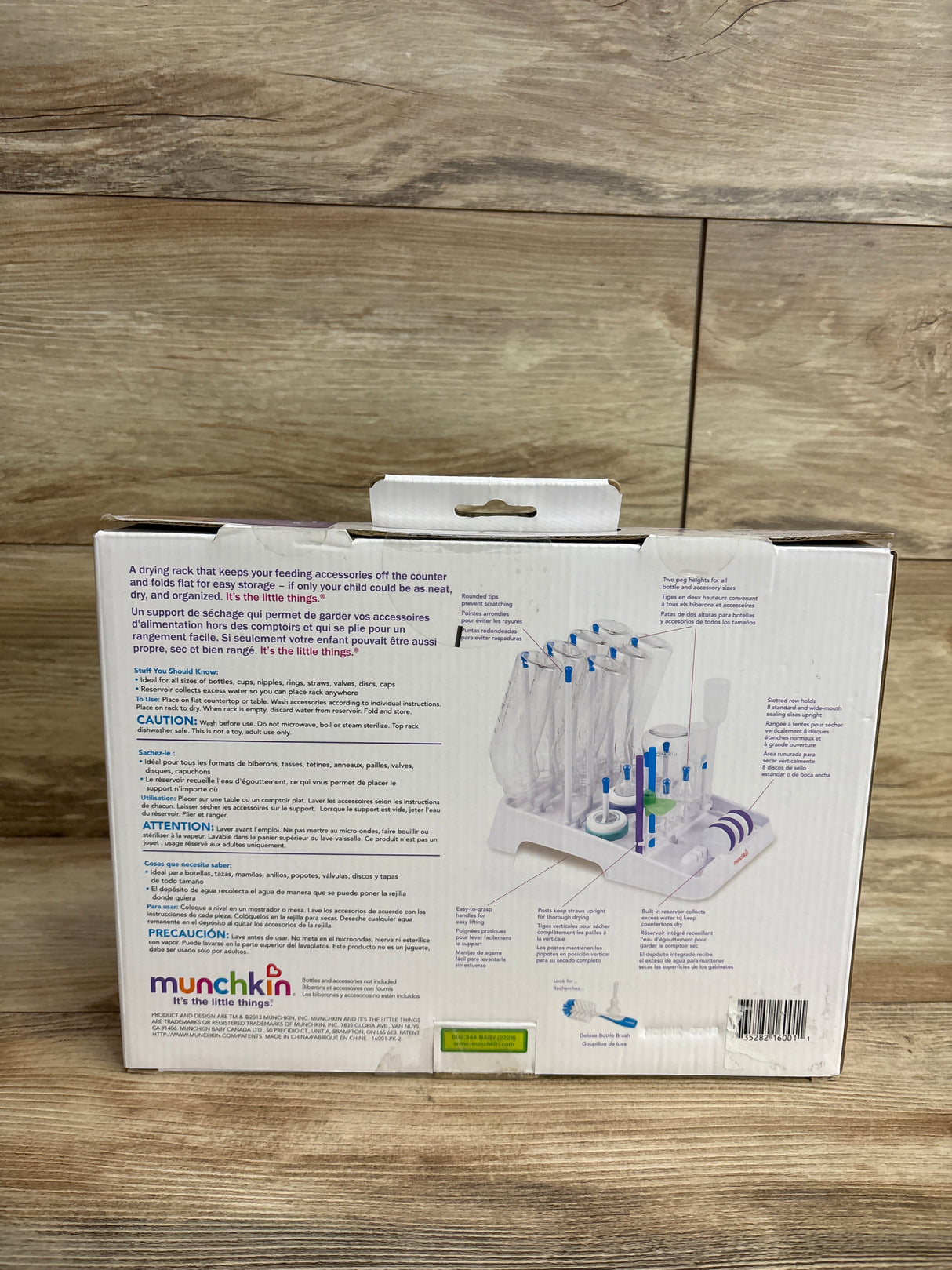 NEW Munchkin Deluxe Drying Rack