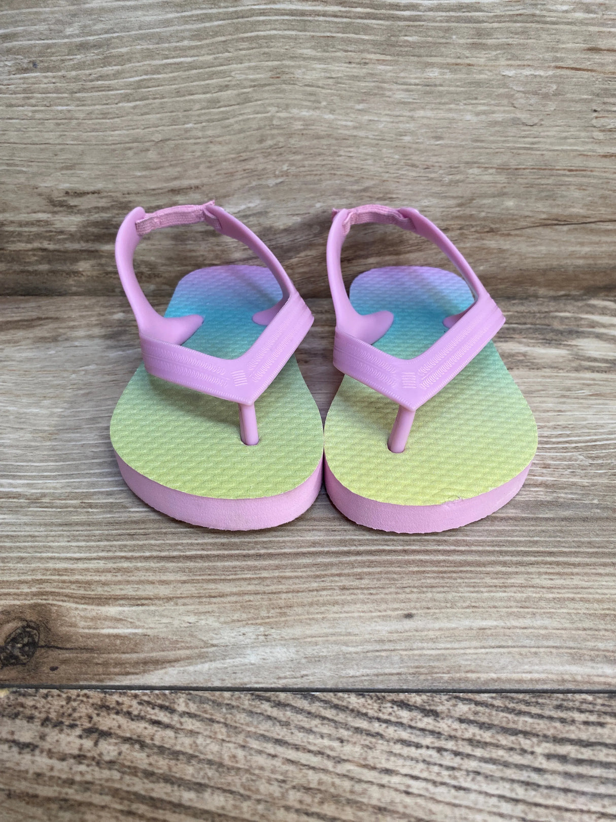 Old Navy Pastel Flip Flop Sandals sz 5c