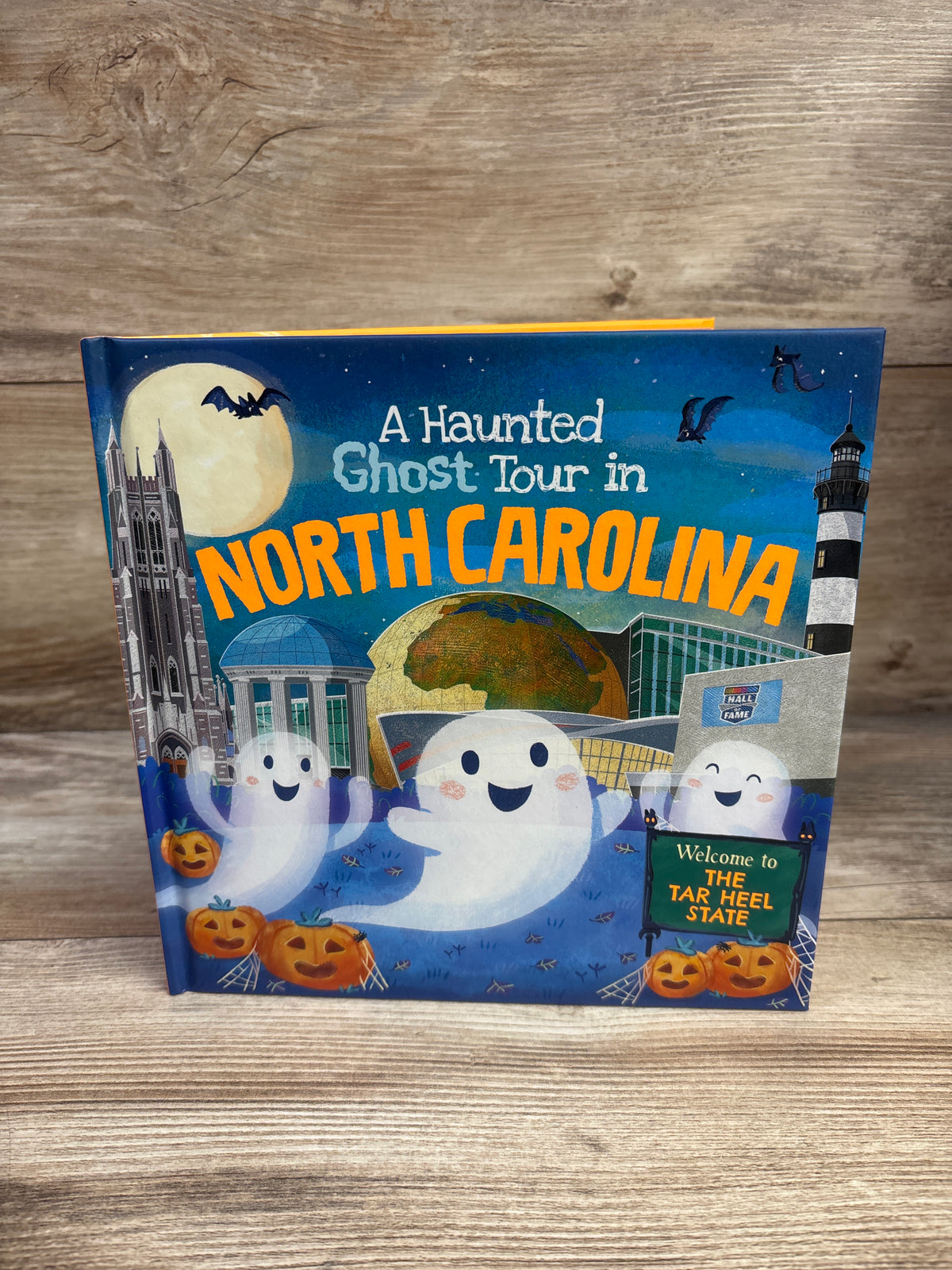A Haunted Ghost Tour in North Carolina Hardcover Book