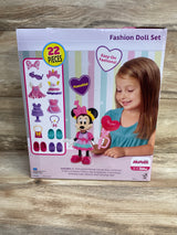 NEW Just Play Minnie Poseable Fashion Doll Set