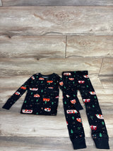 NEW Old Navy 2pc Holiday Pajama Set Black sz 5T