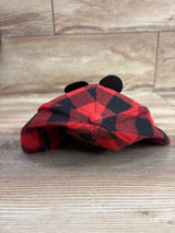 Disney Mickey Mouse Plaid Baseball Cap Red sz Toddler