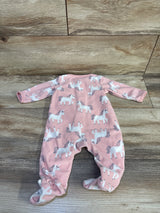 Child Of Mine Unicorn Sleeper Pink sz 0-3m