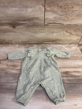 Carter's Waffle Knit Coverall Green sz 3m