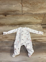 Just One You Waffle Knit Sleeper White sz Newborn