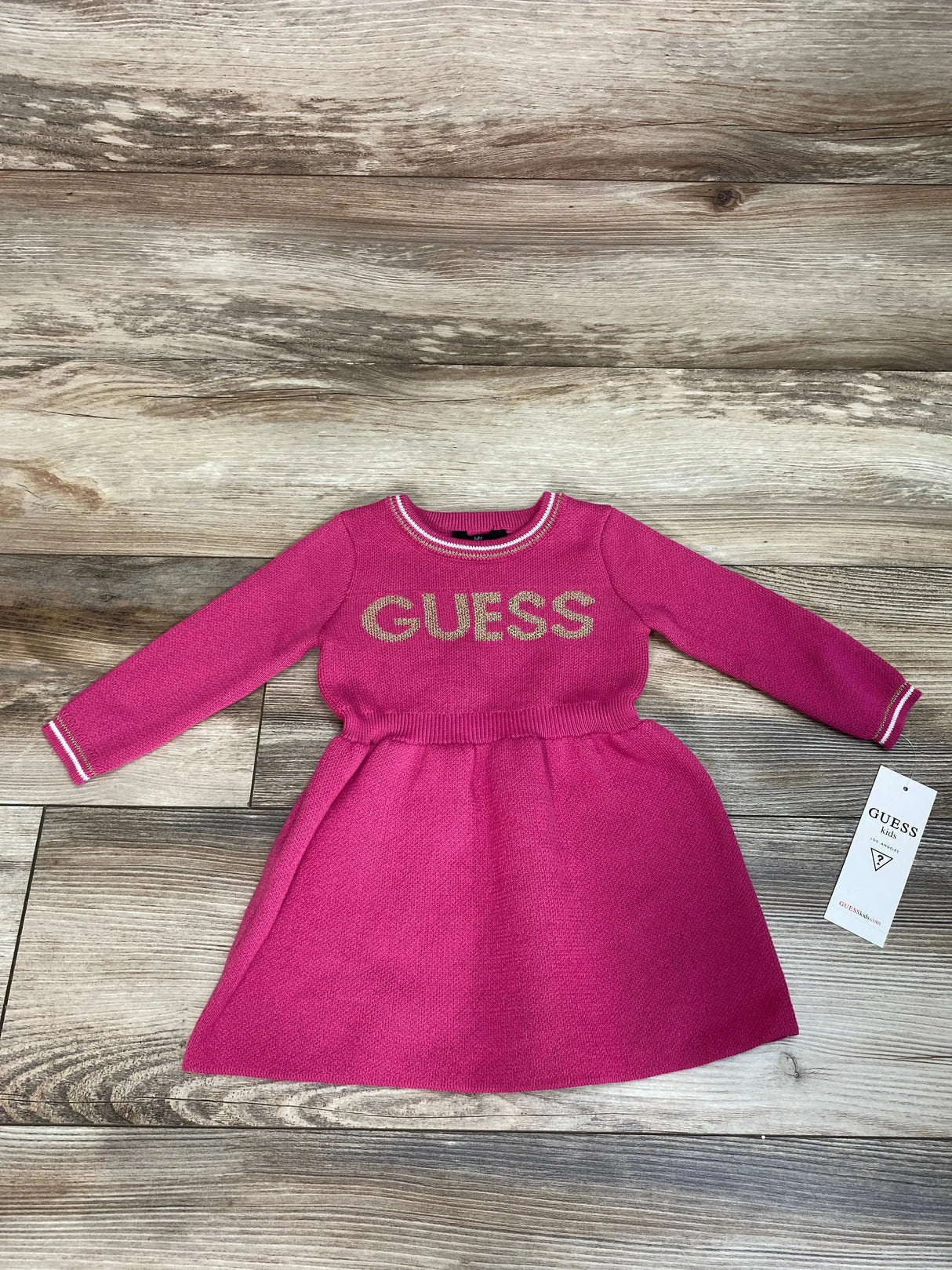 NEW Guess Logo Sweater Dress sz 12m