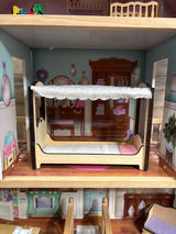 Kidcraft Wooden Classic Charlotte Dollhouse with 14 Accessories