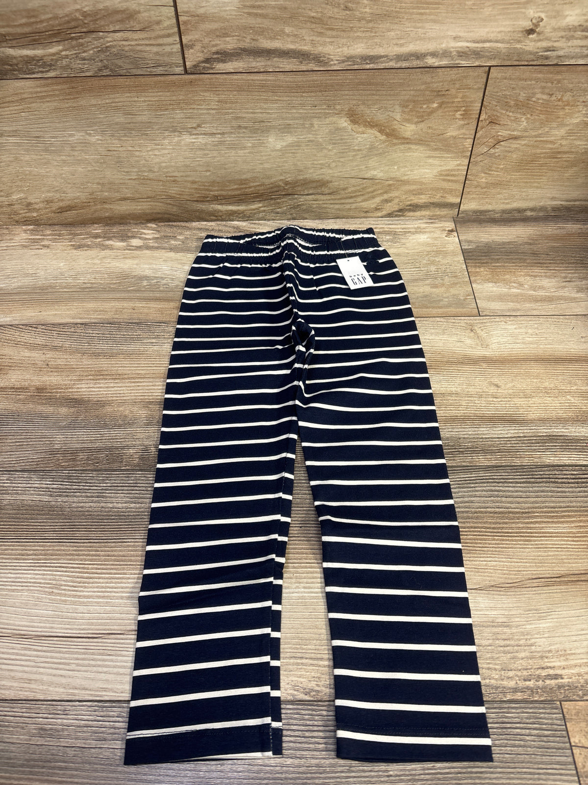 NEW Baby Gap Striped Leggings Navy sz 4T