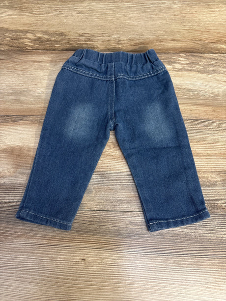 Distressed Jeans Blue sz 6-9m - Me n Mommy To Be