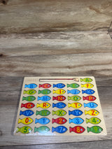 NEW Nashrio Magnetic Wooden Fishing Game