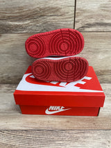 NEW Nike Court Borough Low Recraft TD 'Black University Red' Sneakers sz 5c