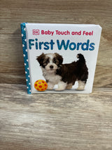 DK Baby Touch and Feel First Words Board Book