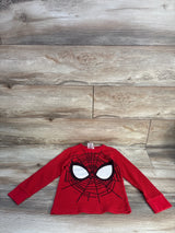 Marvel Waffle Knit Spider-Man Shirt Red sz 5T