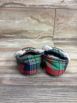 Dearfoams Lil Bear Slippers Green sz 7/8c