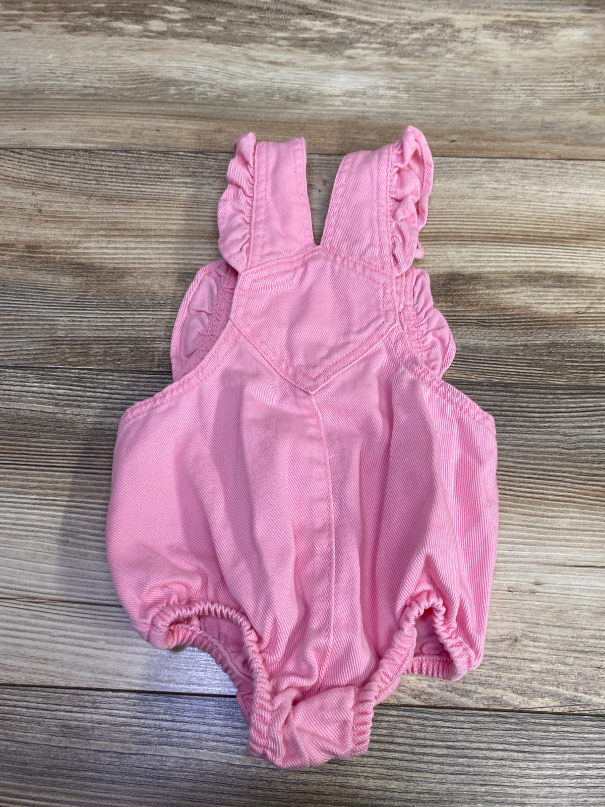 Old Navy Flutter Sleeve Bubble Shortalls Pink sz 12-18m
