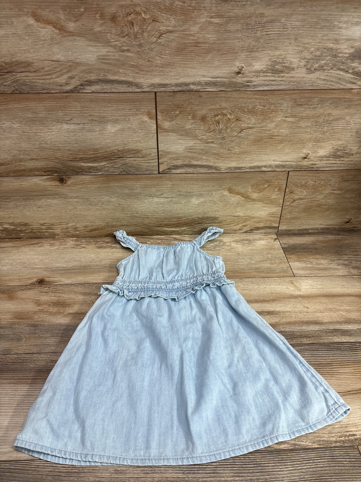 Old Navy Sleeveless Chambray Dress Blue sz 4T