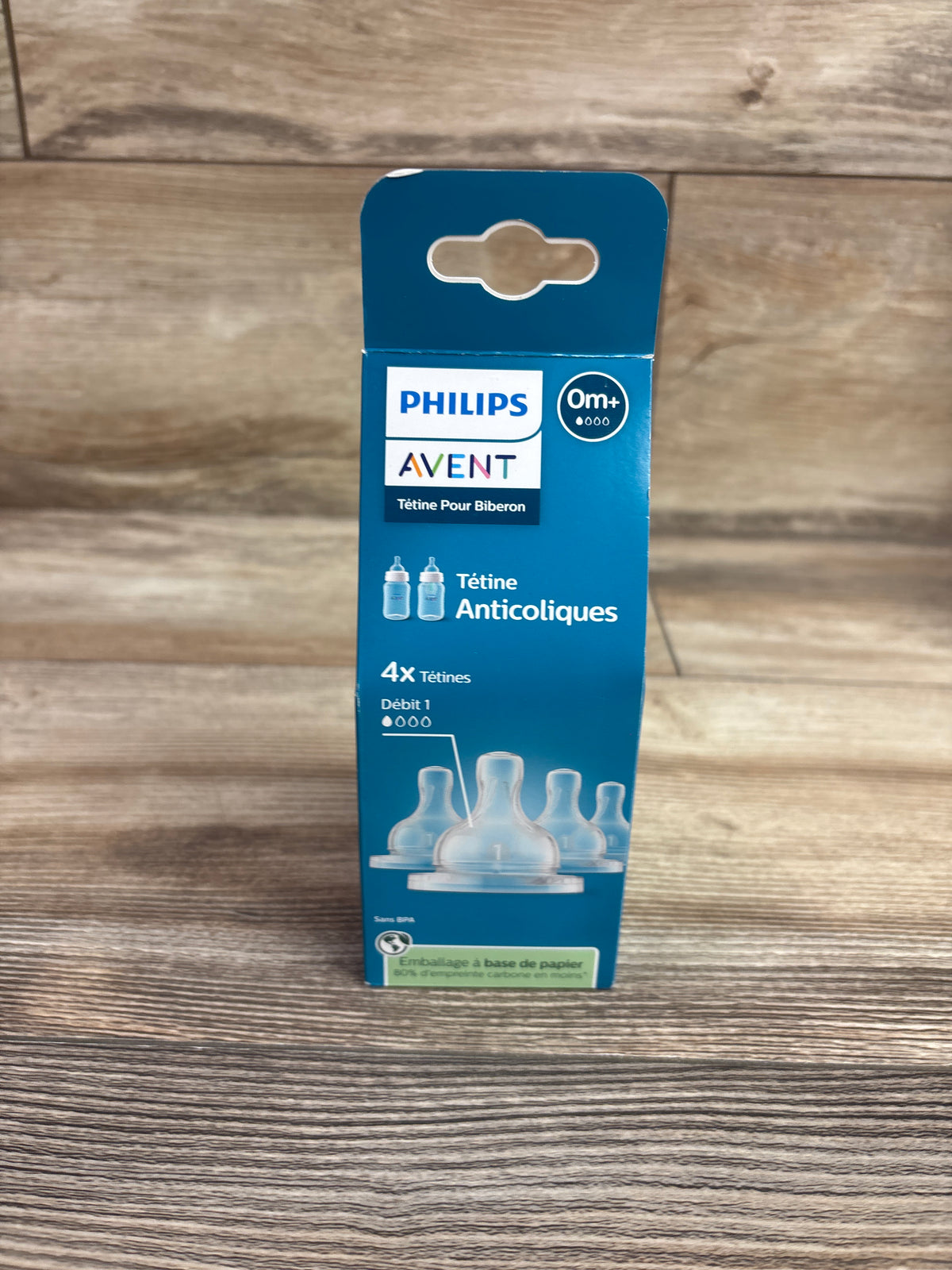 NEW Philips Avent Natural Response Nipples - Flow 1 Slow - 4pk