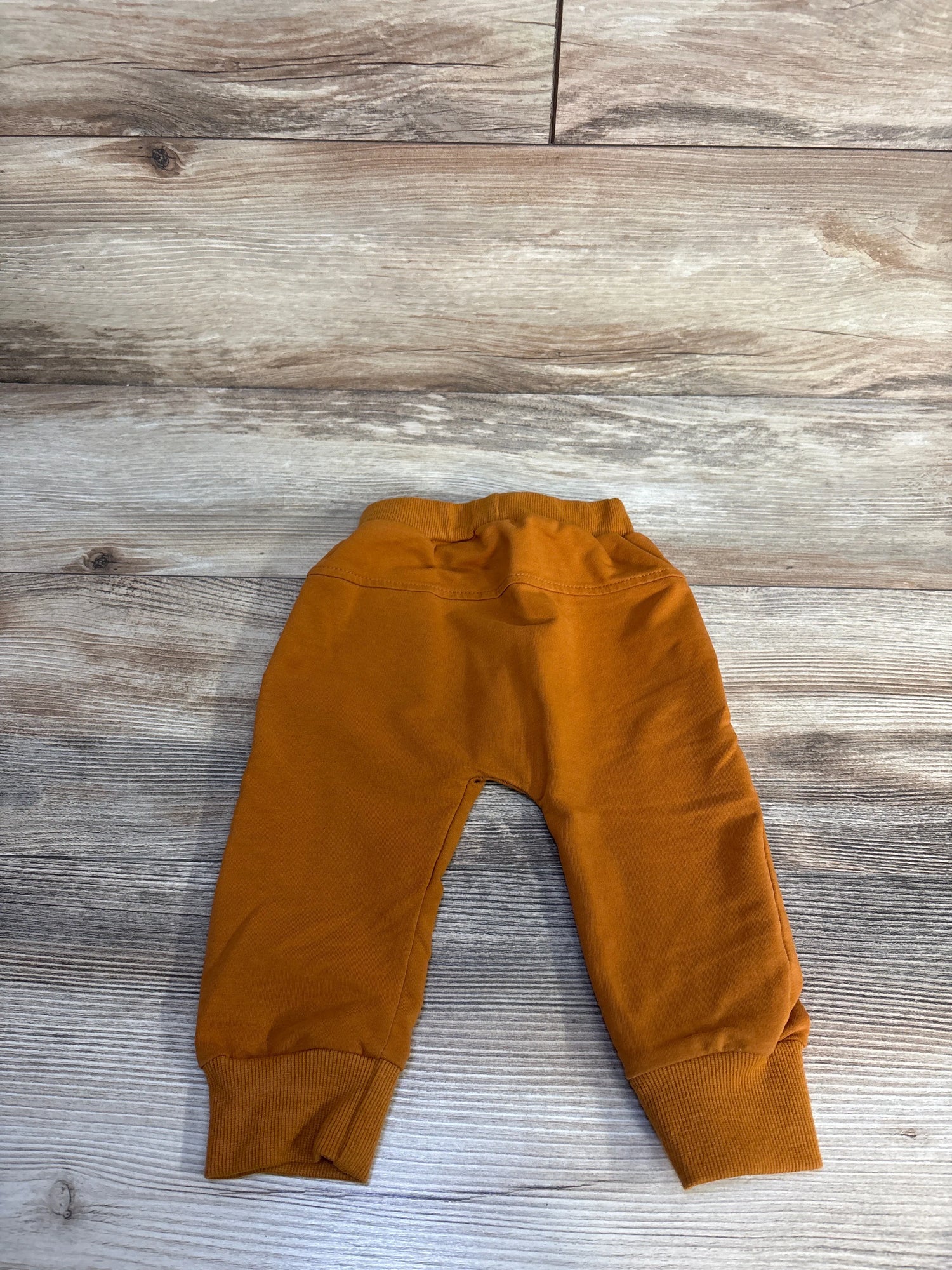 Wallarenear Harem Drawstring Pants Orange sz 9-12m