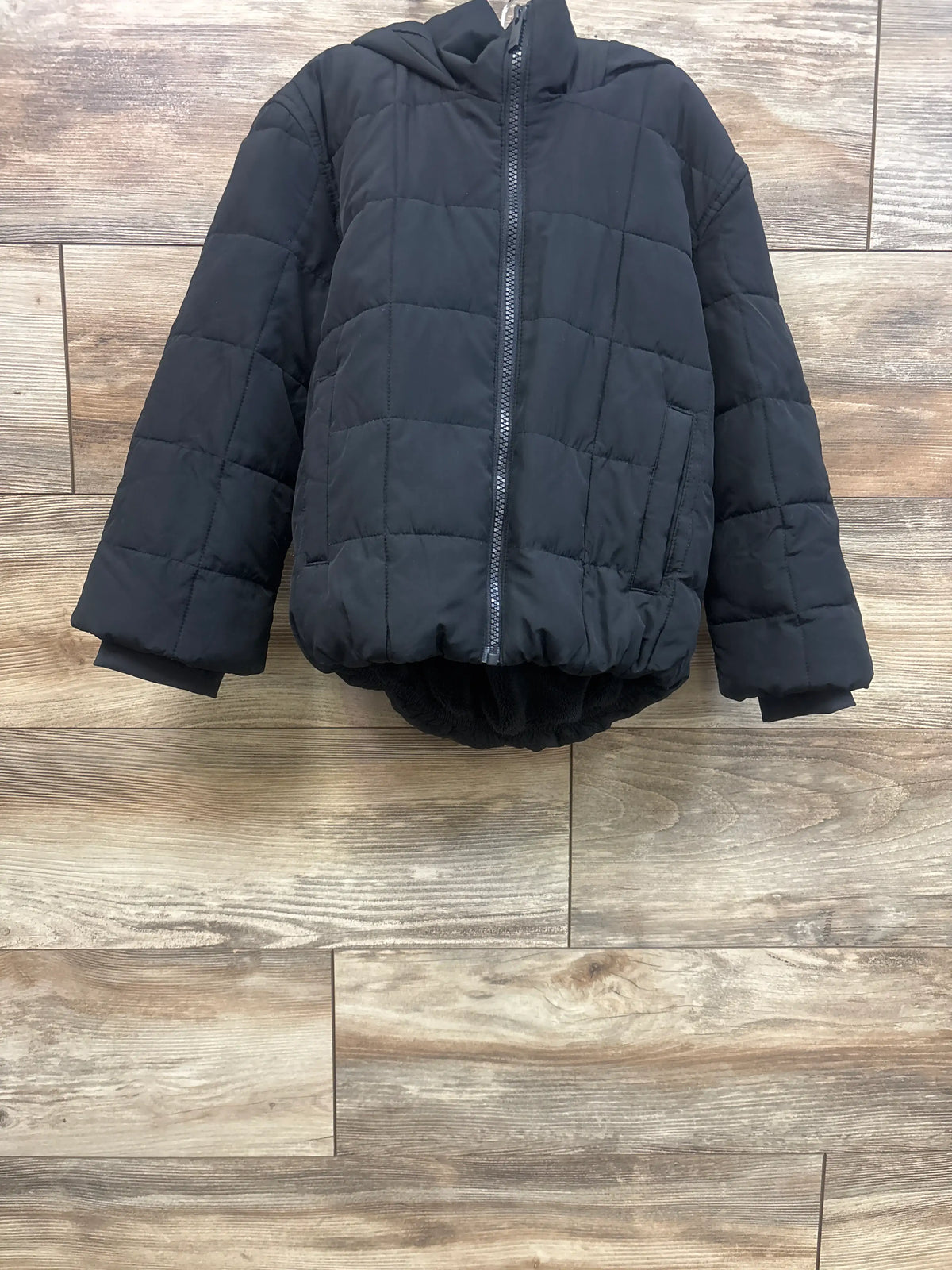 Abercrombie Kids Puffer Jacket Black sz 5-6T