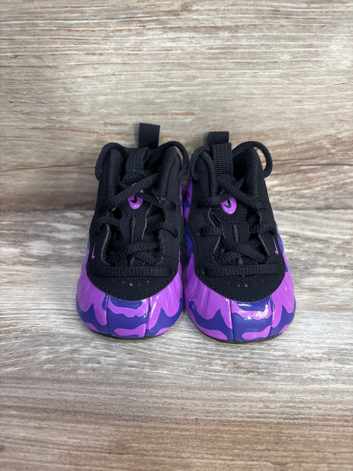 Little Posite Pro Crib 'Hyper Violet' Sneakers sz 2c