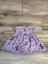 Disney Princess Peplum Shirt Purple sz 4T