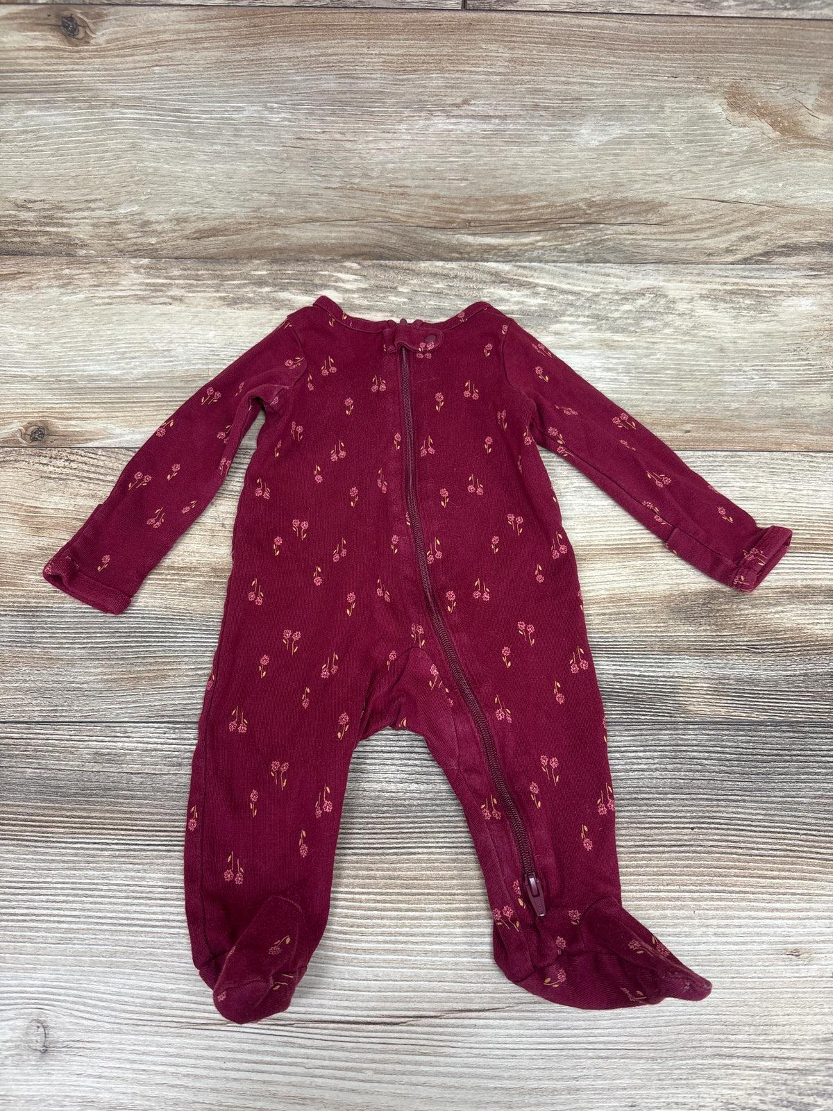 Just One You Sleeper Maroon sz 3m