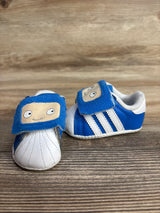 Adidas Originals Superstar Crib Shoes Blue sz 0/1c
