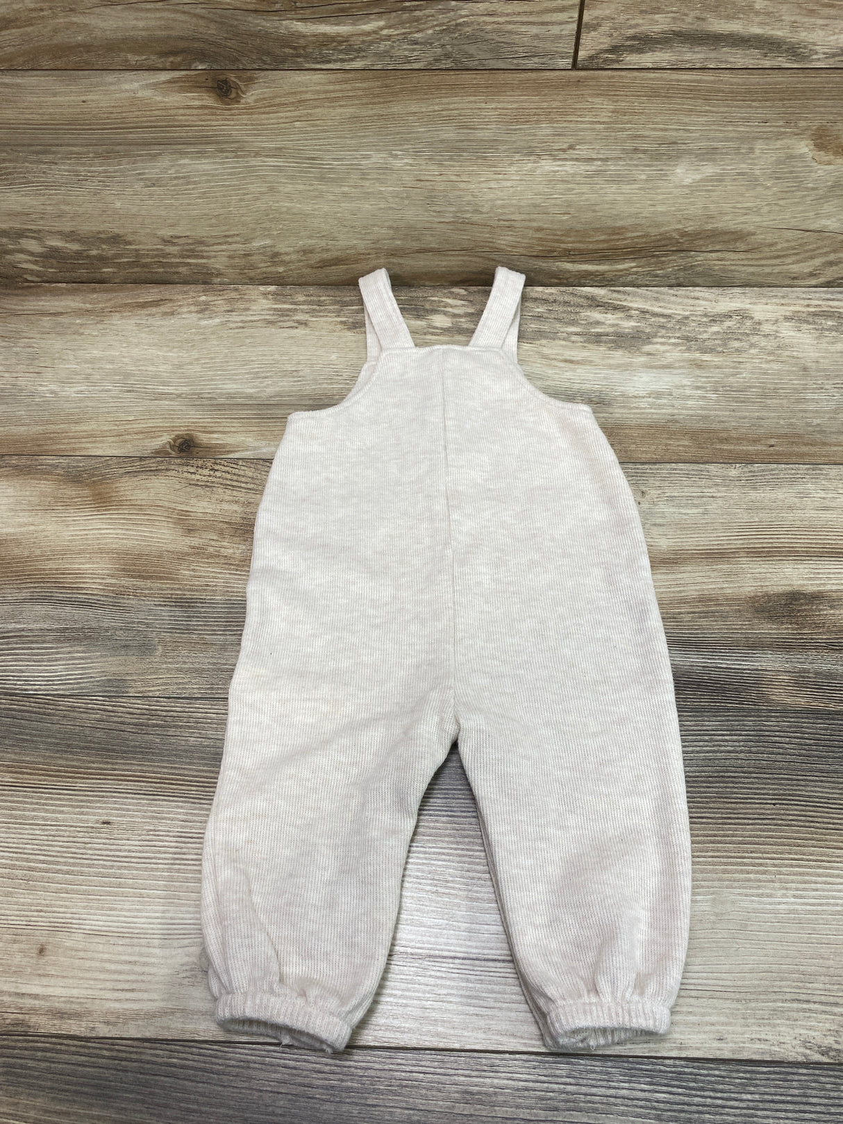 Old Navy Button Front Oatmeal Overalls sz 6-12m