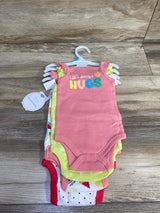 NEW Koala Baby 4pk Bodysuits White sz 3-6m