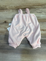 NEW Shein Velour Jumpsuit Pink sz 0-1m