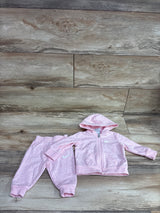 Nike 2pc Zip-Up Hoodie & Joggers Set Pink sz 3m